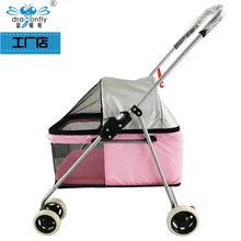 Тележка для домашних животных, переносная и складная тележка для кошек, маленький плюшевый, для путешествий, для домашних животных, для автомобиля, для собак, для переноски, для домашних животных, для собак, коляска