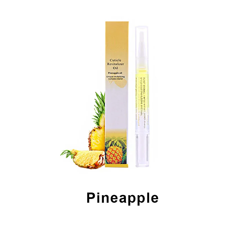 1 PC 5ML Nail Cuticle Oil Revitalizer Nutrition Nail Art Tools For Manicure Care Nail Treatment Cuticle Revitalizer Oil Prevent - Цвет: Pineapple