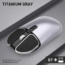 

M203 Bluetooth Wireless Dual Mode Chargeable Mute Optical Mouse for PC Laptop