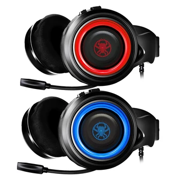 

PLEXTONE G600 Wired Headset, Head-Mounted Stereo with Noise Reduction Microphone USB Computer Gaming Headset