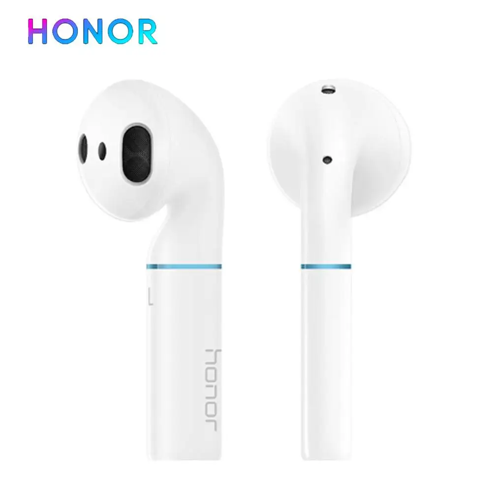 Huawei Honor Flypods Беспроводные Наушники Hi-Fi TWS Bluetooth наушники водонепроницаемые IP54 управление беспроводным зарядным устройством