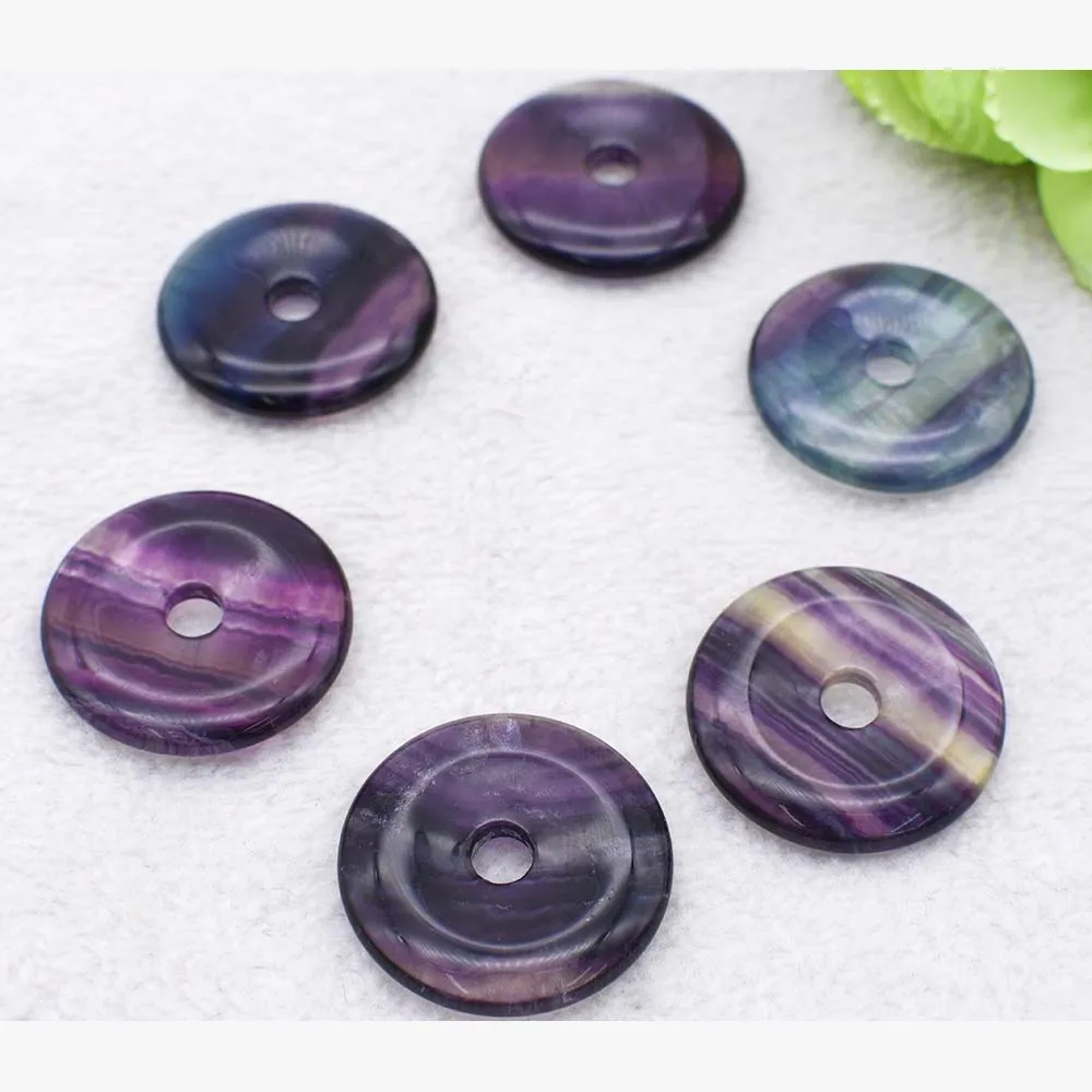 

3 шт., круглые подвески из натурального камня