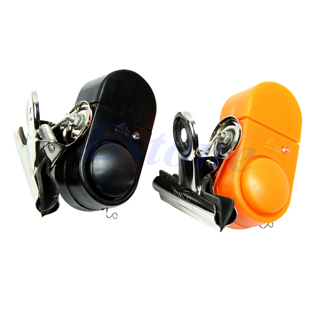 

New Electronic Night Bite Fishing Alarm Alert Sound Bell Clip on Rod LED Light X3UA