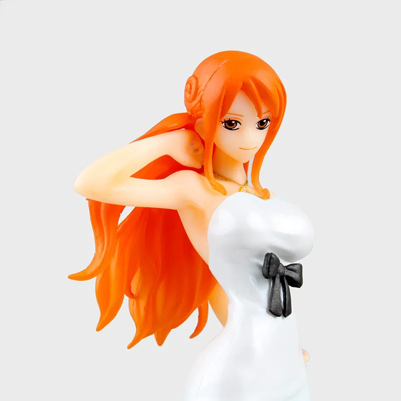 ワンピースゴールドハートオブゴールドシアターエディションゼロホワイトドレスナミクローマシンフィギュアルームデコレーション Action Figures Aliexpress