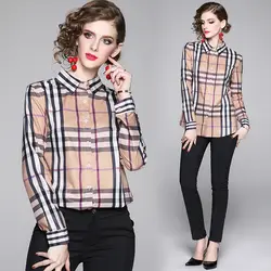 Блузка и рубашка женская шифоновая блузка для девочек модная одежда habiliment новый сезон большие размеры Harajuku для женщин