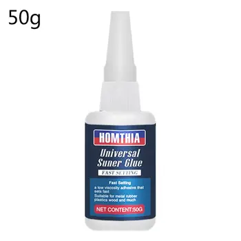 

50ml Universal Super Glue Strong Plastic Glues Repairing Crafts Household Use