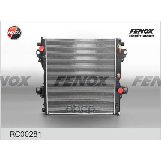 Радиатор Toyota Land Cruiser 3.0d 10- At Rc00281 FENOX арт. RC00281