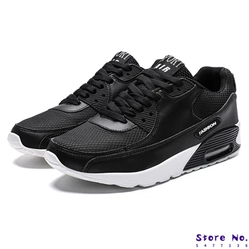 

2020 Couples Sports Sneakers Air Cushion Women Men Jogging Shoes Comfortable Trainers For Running Lace Up Running Shoes Cheap