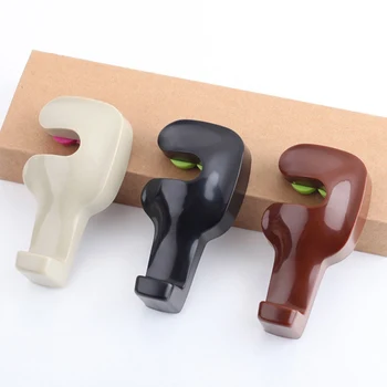

2pcs Car Hook Interior Car Seat Back Multifunctional Headrest Hook Hanger For Bag Handbag Purse Grocery Car Styling
