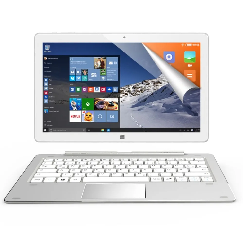 ALLDOCUBE 10,1 дюймов планшеты ПК 1920*1200 4G/64G Windows10+ Android5.1 Двойная Загрузка планшеты ips Четырехъядерный 4 Гб ram 64 Гб Rom планшет