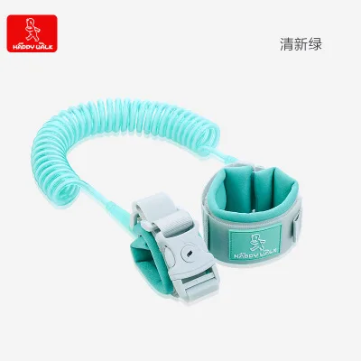 

Happpywalk Children's Anti-alienation Belt Traction Rope Baby's Safe Sliding Baby Artifact Light Green M-12002
