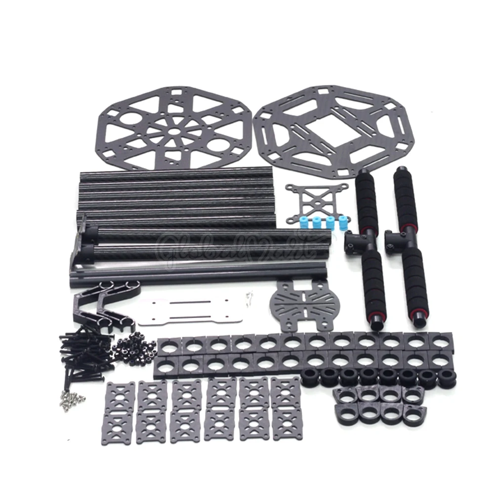 LJI X600-X6 X6 600 мм 600 FPV гексакоптер рама S550 SK500 с шасси из углеродного волокна, Модернизированная версия для мультикоптера RC
