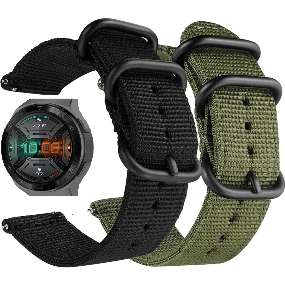 Sports Nylon strap for Huawei GT2e 46mm Original replacement strap for