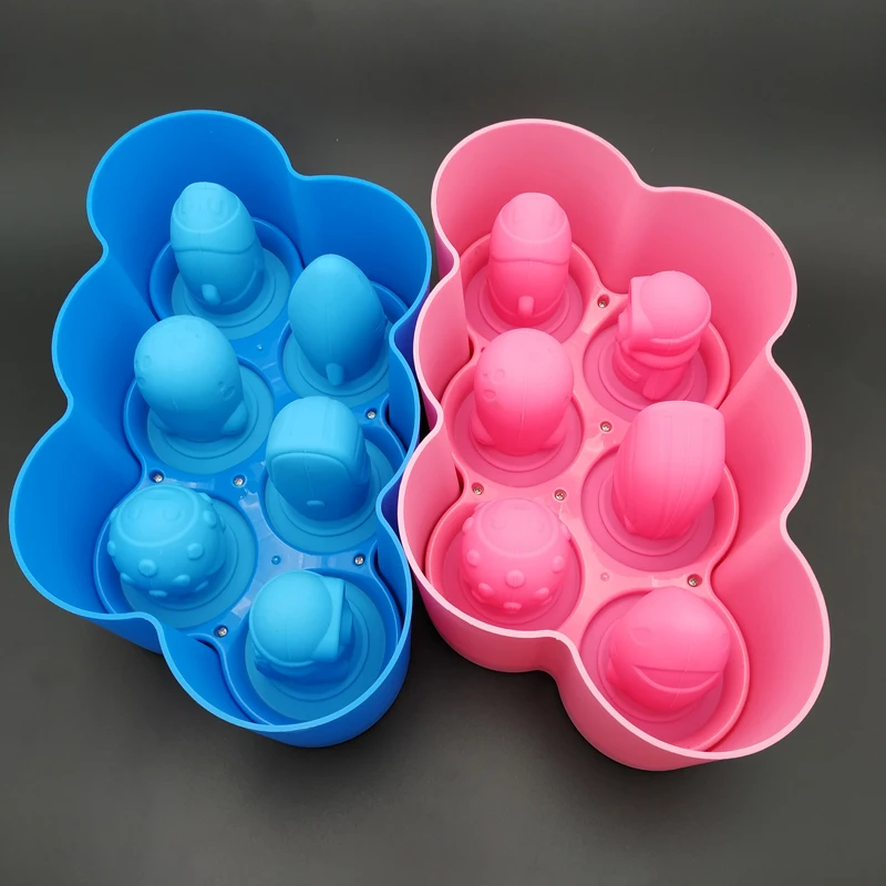 ORGANBOO силиконовая форма для мороженого 1 шт. лето 6 Крышка мороженого|popsicle molds|ice cream