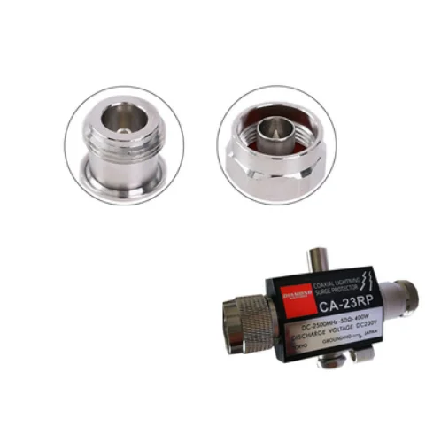 Ca-23Rp Dc-2500Mhz N Maschio Al Connettore Femmina Di N 400W Scaricatore Coassiale Del Protettore Di Sovratensione