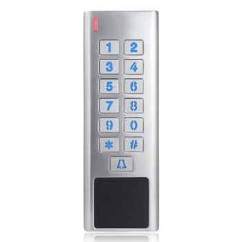 

Access System Waterproof 2000 Use Metal Reader Users Access Control System Keypad Password Access Apartment Smart Door Lock