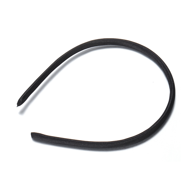 9mm Solid Satin Headband Base Hair Hoop Bands For DIY Kids Girls Hair Jewelry Making Bow Headwear Head Hoop Accessories