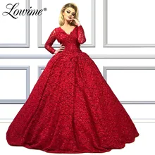 Кружевное мусульманское вечернее платье, вечерние платья, платье-трапеция, кафтаны с v-образным вырезом и длинными рукавами, платья для выпускного Дубай, арабский