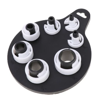 

7pc A/C Cool Oil Fuel Line Pipe Tool Set Connector Disconnect Air Clip