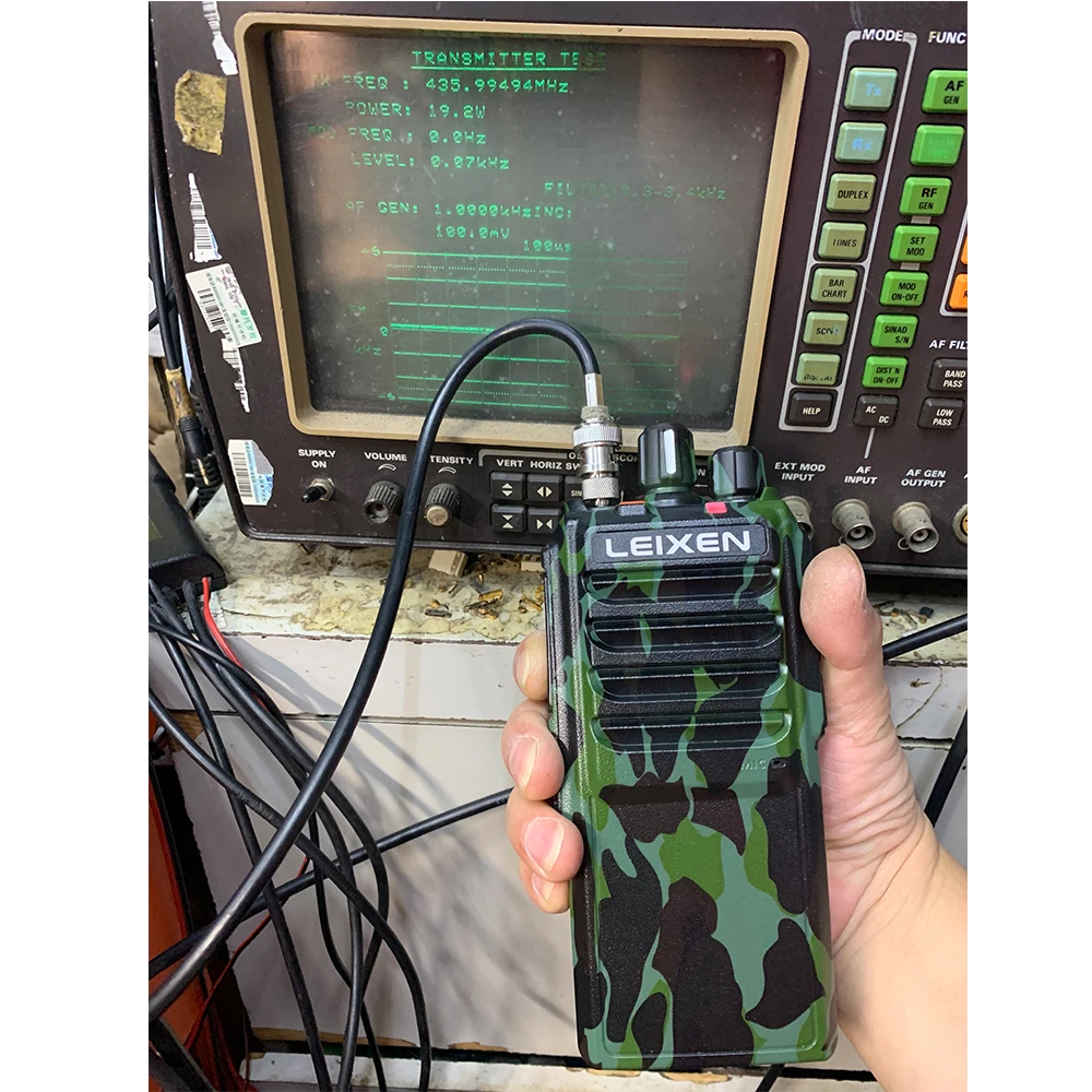 LEIXEN VV-25 UHF Walkie talkie long distance comunicador Genuine 25W high power 15Km talkie walkie 400-480MHz Camouflage 6