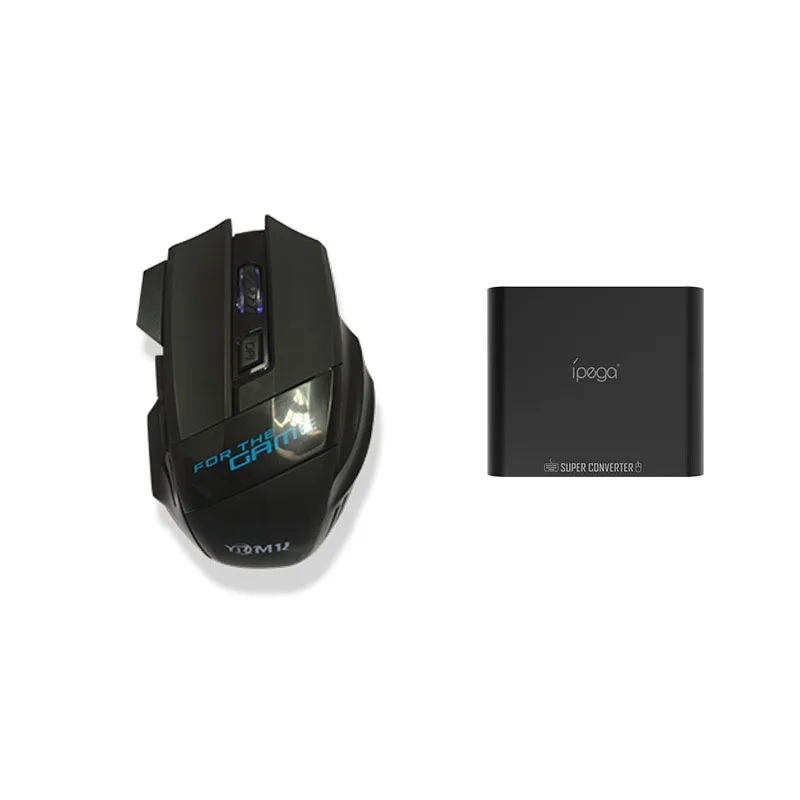 Прозрачный Ipega PG-9116 Bluetooth клавиатура и мышь опора для переходника FPS игр/RoS/ножей/Pubg нет симулятор для обнаружения риска - Цвет: Прозрачный