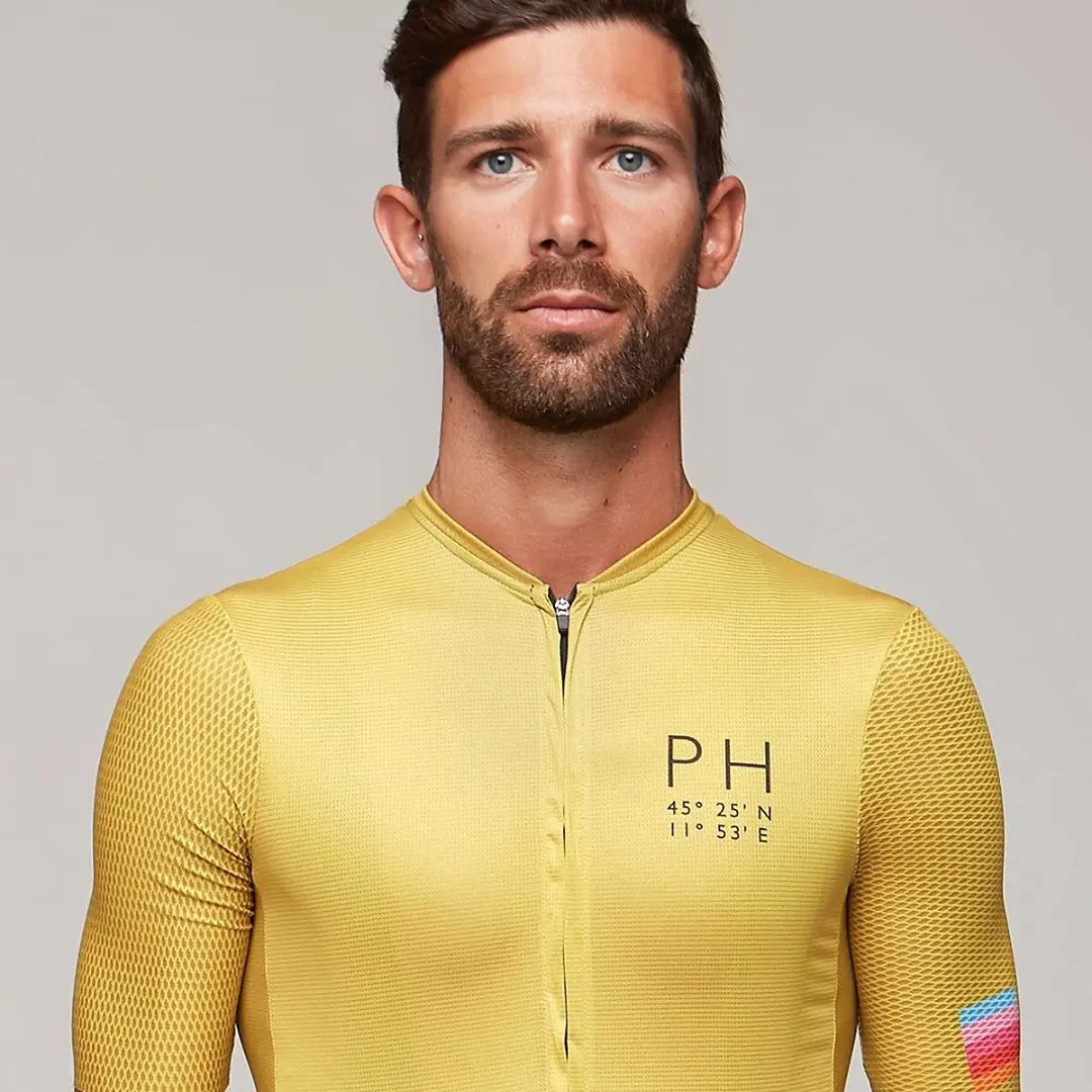 Ride better yellow pro team areo Велоспорт Джерси короткий рукав последнее Аэро термобелье с новейшей тканью для жаркого лета