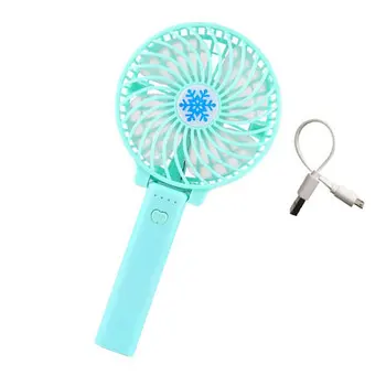 

2020 Mini Handheld Fan Cooler Handheld USB Charging Mini Desk Fan Rechargeable Portable For Office Outdoor Household Travel
