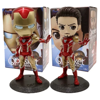 

QPosket Avengers Infinity War Big Eyes Spiderman Iron Man Spider Man Action Figure Model Toys Doll Gift