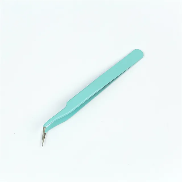 Macaron Color Stainless Steel Tweezers DIY Scrpabooking Tape Sticker Tool Journal Paper Gadgets Practical Portable Tweezers D