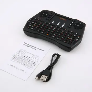 

Professional I8 Plus Mini Keyboard 2.4G Wireless Air Mouse Backlight Touchpad Remote Controller Touchpad for Tablets