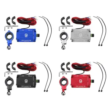 

Motorcycle Phone Holder With USB Charger Mobile Phone Holder for Electric Car