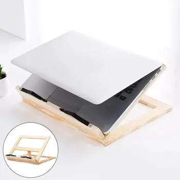 

Multifunction Stand Holder Wooden Frame Laptop Holder Book Stand Holder Bookshelf Notebook Tablet Laptop Stand Holder Bracket