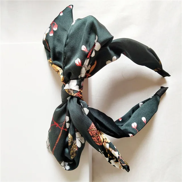 Floral Big Bow  Hairbands  For Women Korea Hair Accessories For Girls Hair Band Hair Bows  Hairband Headbands Light Blue