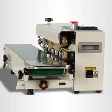 FRD1000-II Automatic Continuous Sealing Machine Ink Wheel Printing Colored Printing Machine Commercial Automatic Sealing Machine