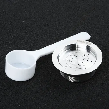 

Refillable Stainless Steel Coffee Capsule Brush Spoon Set For Starbucks Verismo Pods Machine Parts Coffeeware tea cup set
