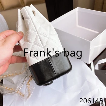 

2020C High Quality Women's Leather Backpack Luxury Women's Bucket Bag Chain Bag Messenger Bag