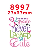 8997 30 шт мультфильм персонаж плоское украшение из смолы PR 8995 - Цвет: 8997
