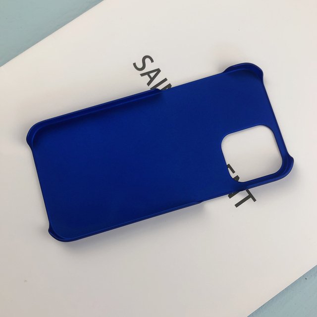 iPhone 13 12 Mini 11 Pro XS Max XR X 8 7 Plus SE Anti-fingerprint Ultra-thin Smooth Matte PC Case Hard Back Protective Cover