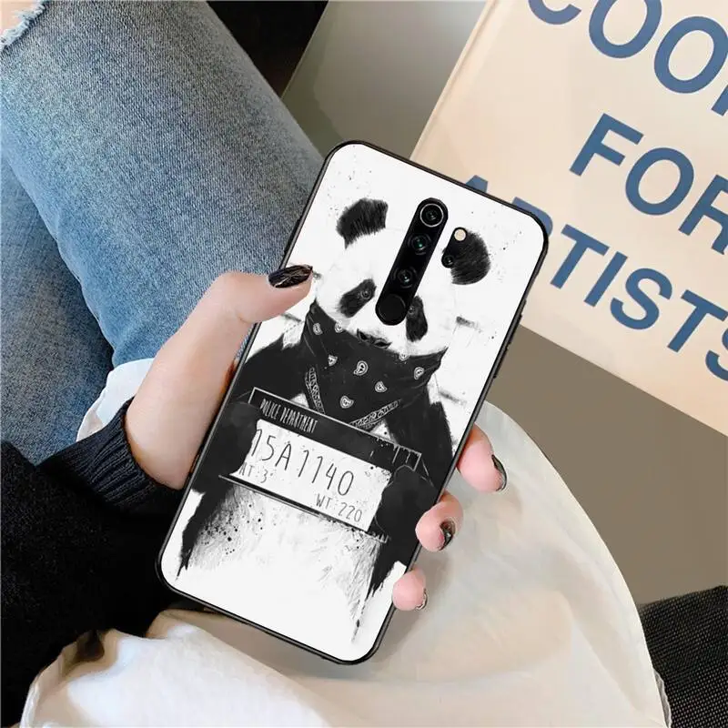 NBDRUICAI супер милая панда шикарный Милый чехол для телефона Redmi Note 8 8A 7 6 6A 5 5A 4 4X 4A Go Pro