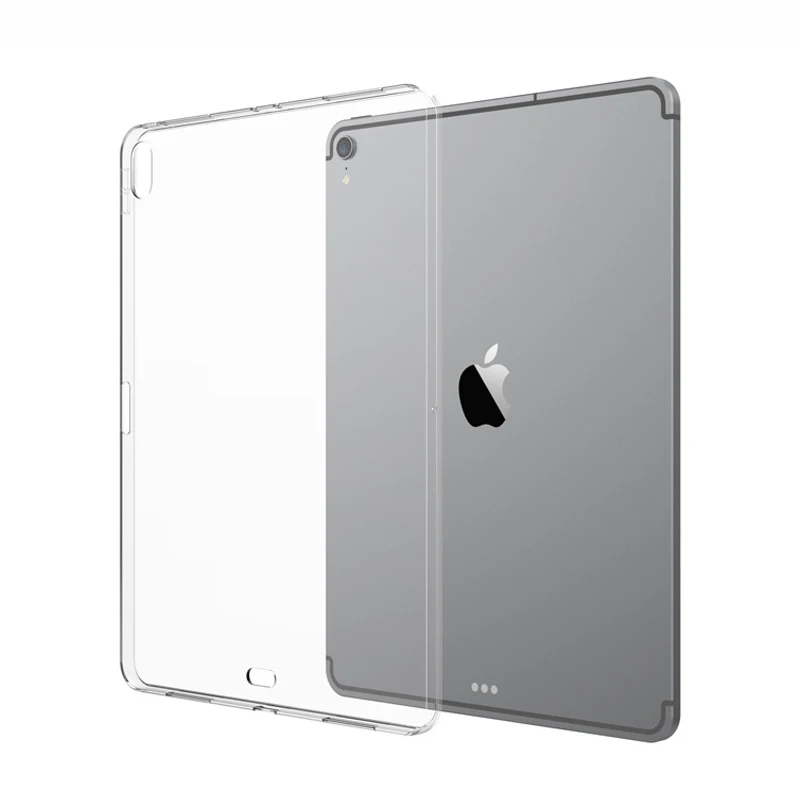 Чехол для iPad Pro 11 12 9 дюймов 2020 ТПУ Прозрачный Силиконовый противоударный чехол ipad