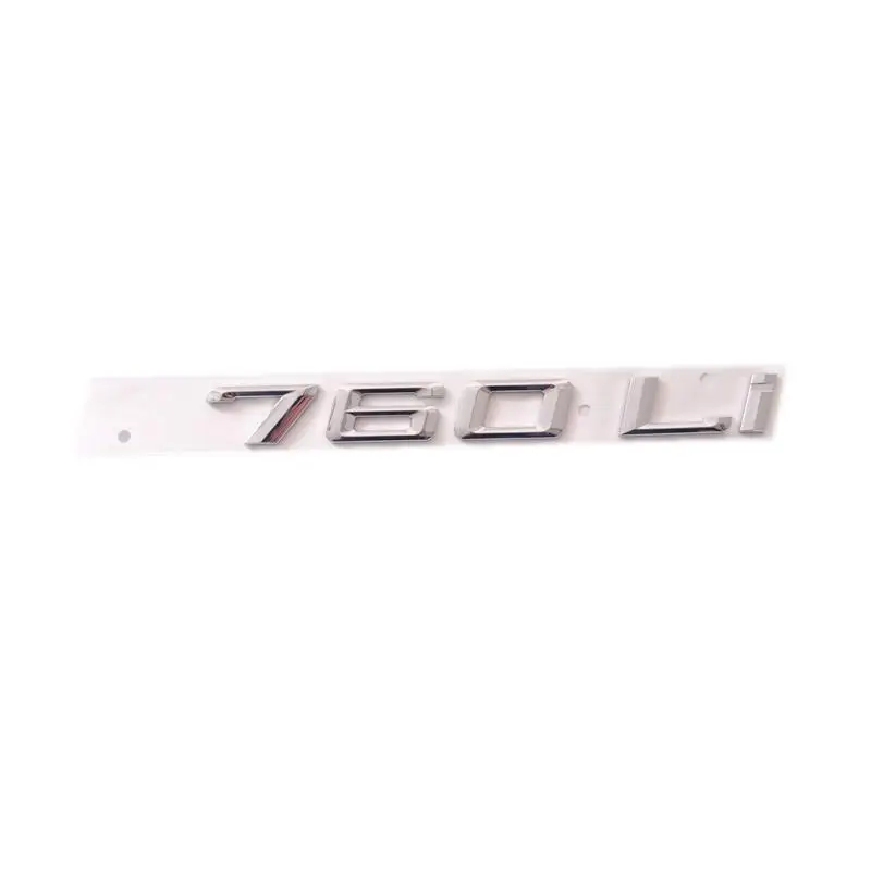 3D ABS пластиковая наклейка для 730Li 740Li 740Li 760Li эмблемы