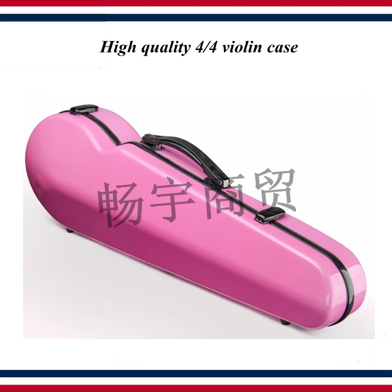 High quality Professional violin case 4/4 FRP carbon fiber Peach Fashion style violin parts violin accessories 029 High quality Professional violin case 4/4 FRP carbon fiber Peach Fashion style violin parts violin accessories 029