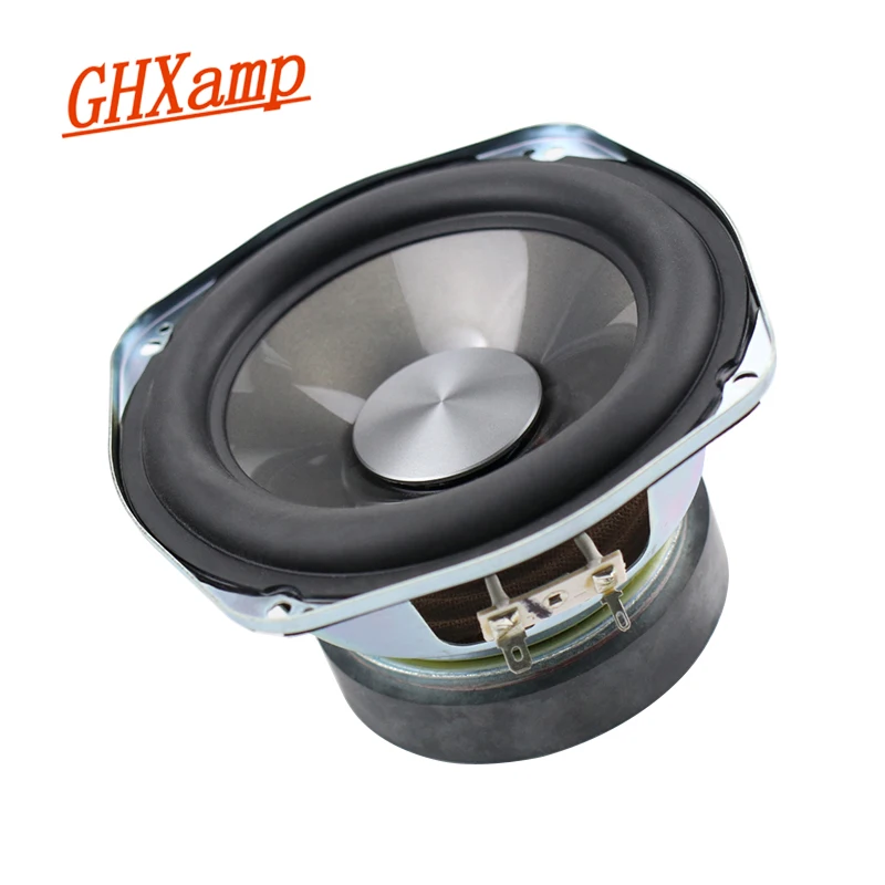 GHXAMP 5 дюймов сабвуфер динамик 4ohm 50 Вт 150 мм низкочастотный громкоговоритель для