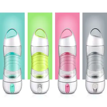 

400ML Hydrating Drip Sports Cup Emergency Night Light Fitness Humidifier for Men Women