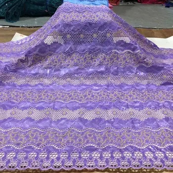 

2020 New arrival Bazin Brode African Bazin Riche FabricPURPLE Color High Quality Bazin Fabric For Wedding Dress