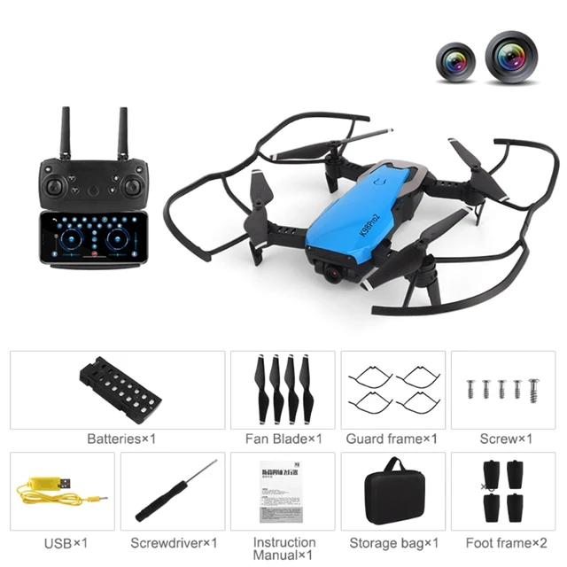 angreb Pelagic fødsel 360°K98 Pro2 RC Mini Portable Drone App Controlled Smart Mini Quadcopter  with Manual 50 x Zoom 1080P/4K Lens Camera|RC Helicopters| - AliExpress