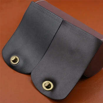 

Handmade DIY Backpack Bag Clamshell Twist Lock Cover Luggage Braiding Leather Handles Multifunction Manual Accessories for Bag W