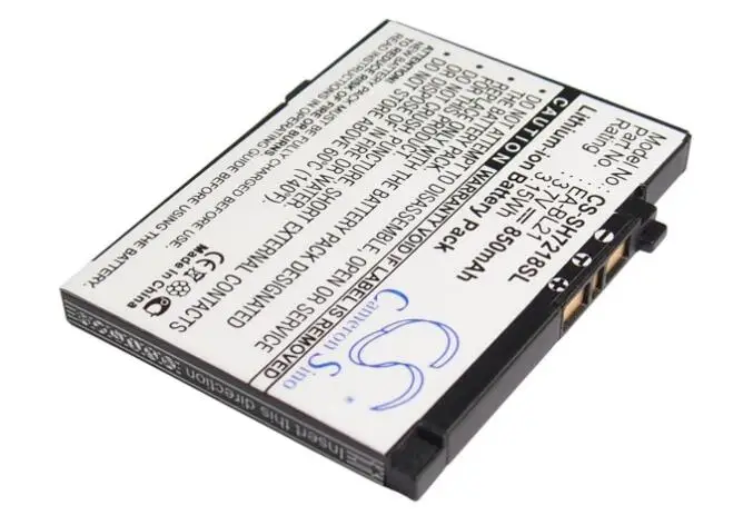 Cameron sino 850 мА/ч, батарея для SHARP SH7218C SH7218U SH7228U SH803T SH806T 100700006007 EA-BL21 O028A