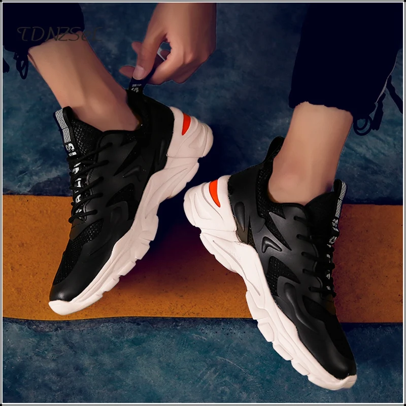 

Mens Air Mesh Breathable Lightweight Big Size 46 47 48 49 Sneakers Fashion Increase Height Sport Running Shoes Trend Outdoor New