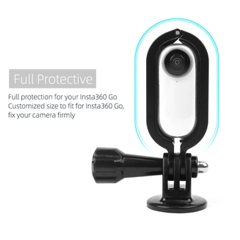 

Aluminum Alloy Adapter Go Extended Border + Base + Screw Extended Transfer Border Camera Accessories Backpack Clip Mount